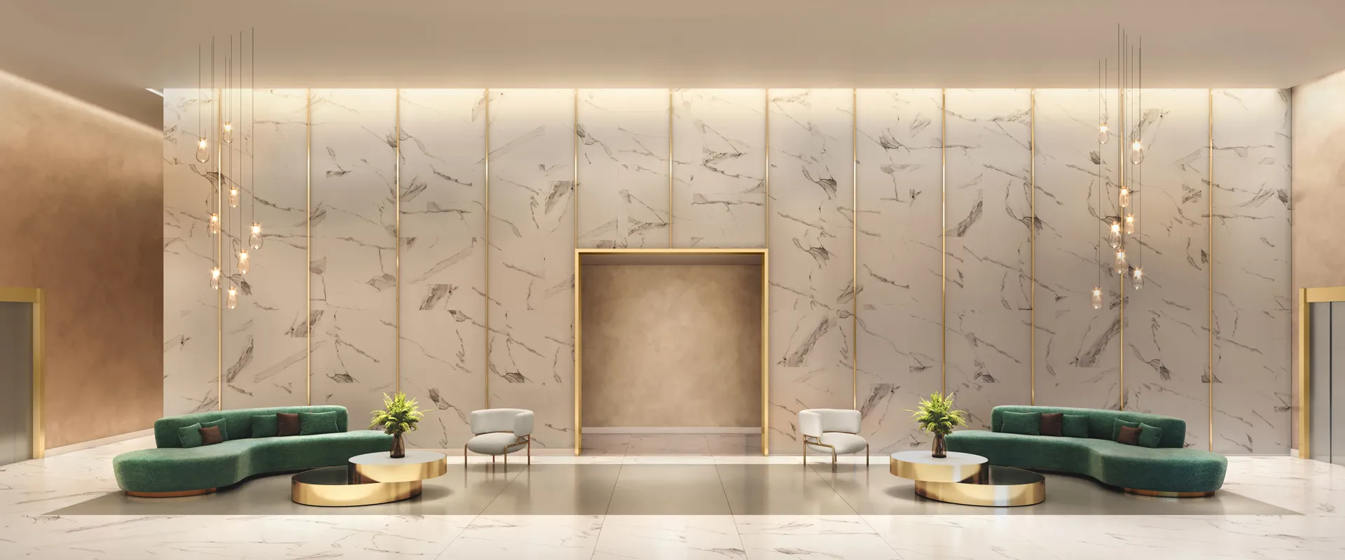 Lobby do Green View Residence