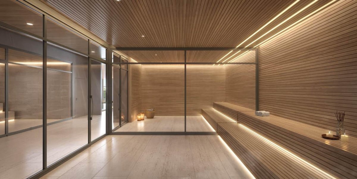 Saunas secas do Jardim da Hípica, área de lazer completa
