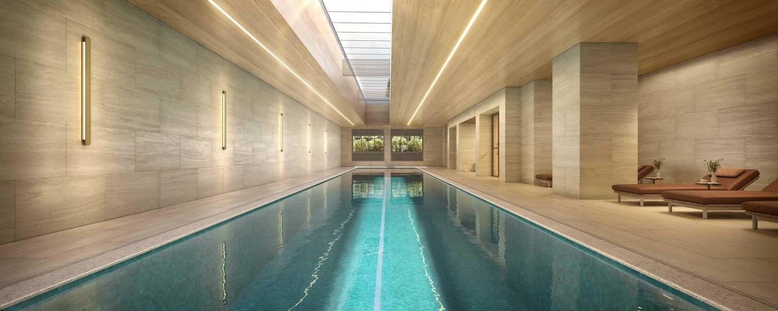 Piscina coberta com raia de 25m do T.O.M. Paraíso
